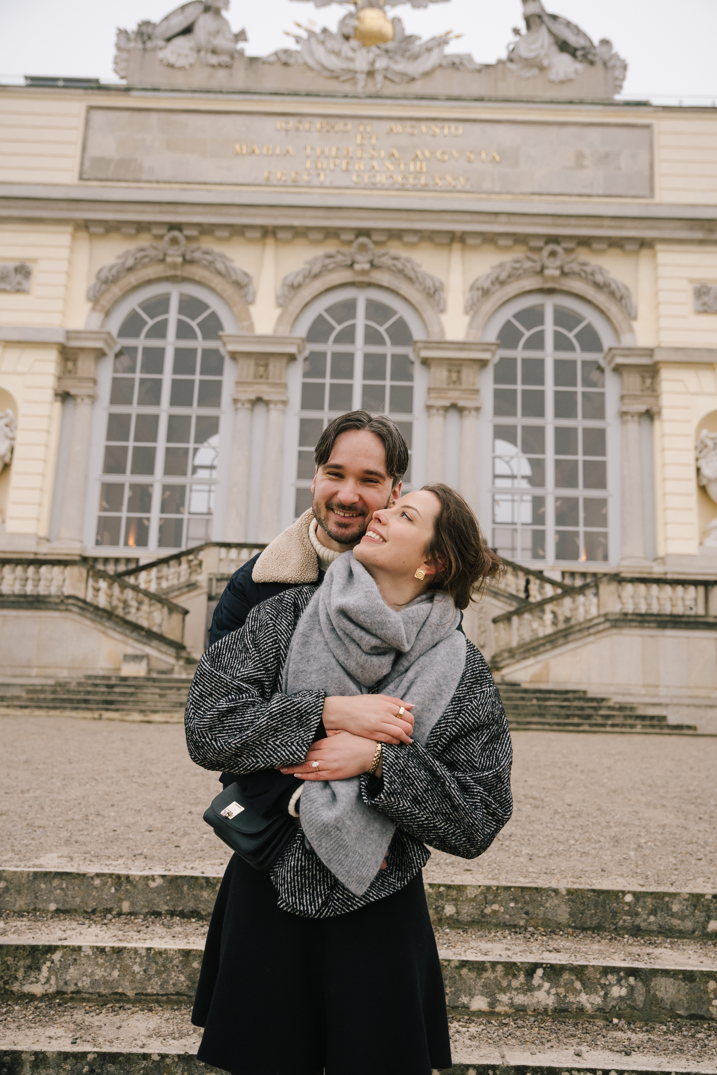 surprise proposal photoshoot in Vienna 