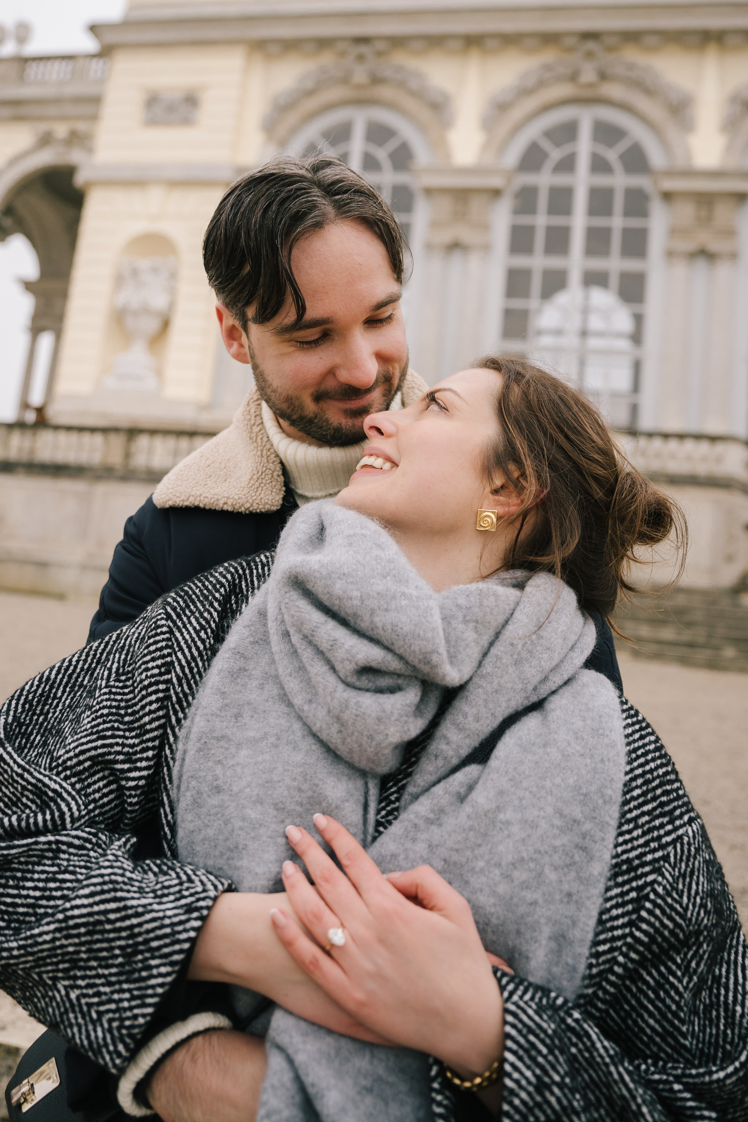 surprise proposal photoshoot in Vienna 